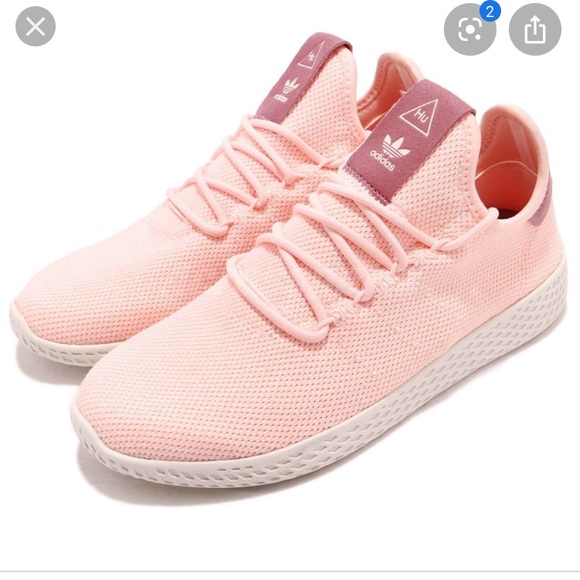 Pharrell Williams x Addidas Hu tennis shoes